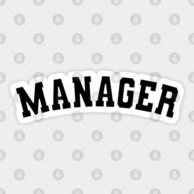 Manager Sticker by KC Happy Shop